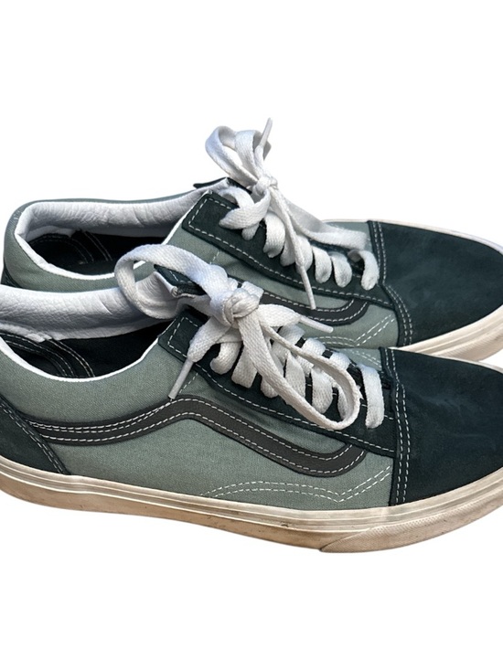 Vans Shoes - Vans Old Skool lace up shoes Blue Women Size 9 Mens size 7.5